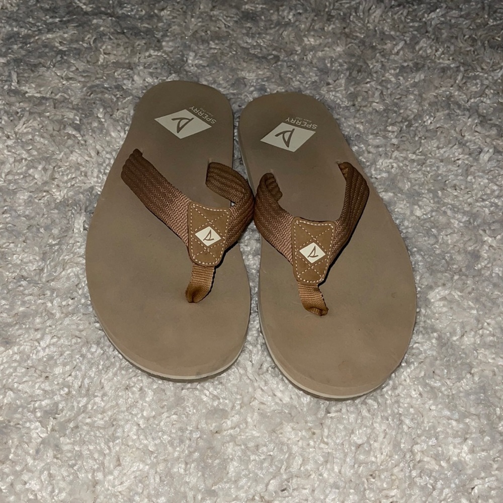 Men’s Sperry Flip Flops, size:10